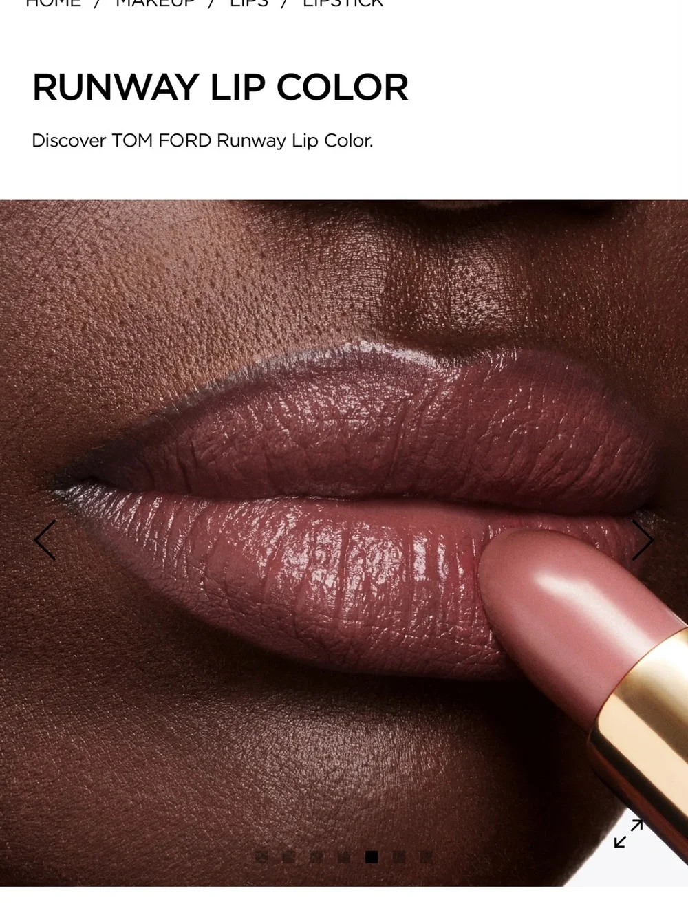 Tom Ford N3 West Coast Mini Lip Color Lipstick 1g (New in Box)